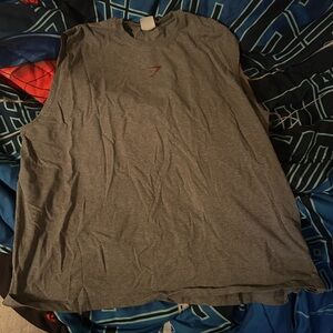 Gymshark grey power sleeveless